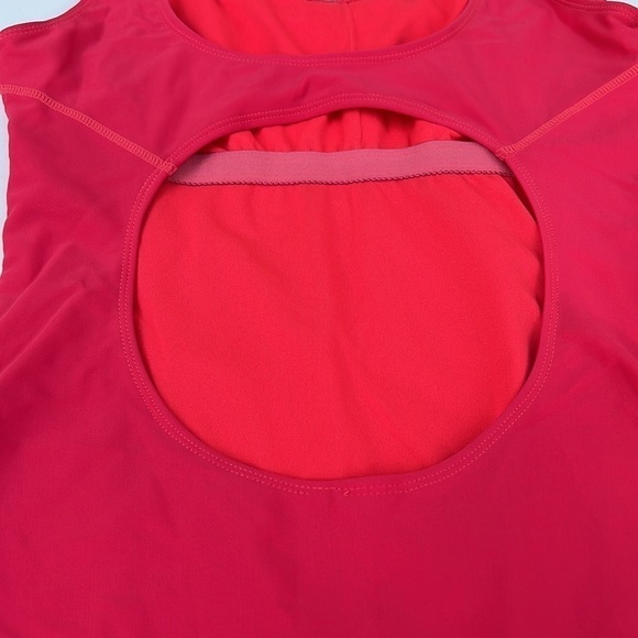 Old Navy One Piece Bathing Swim Suit Keyhole Back size Large - Picture 4 of 9